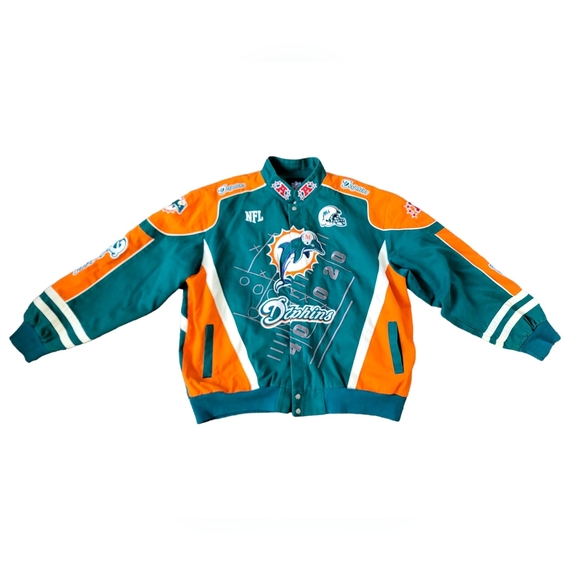 Dolphins Vintage Jacket RARE - Picture 2 of 12